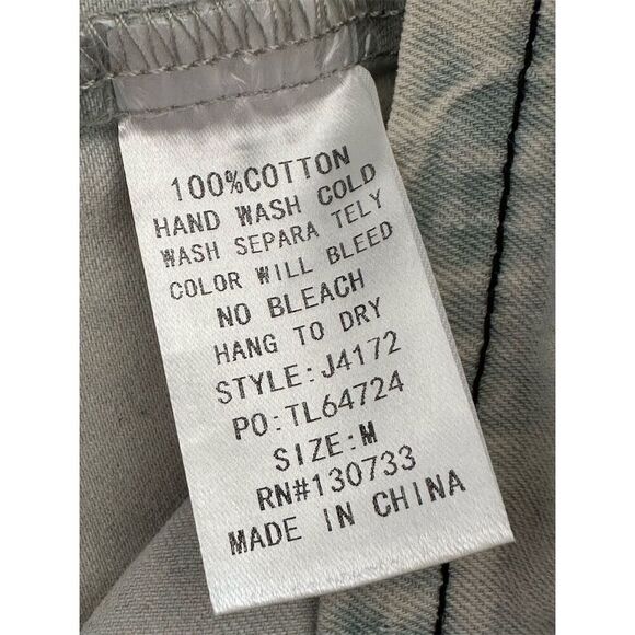 Umgee Women's Blue Denim Short Sleeve Romper Size M Casual Spring - Picture 6 of 6